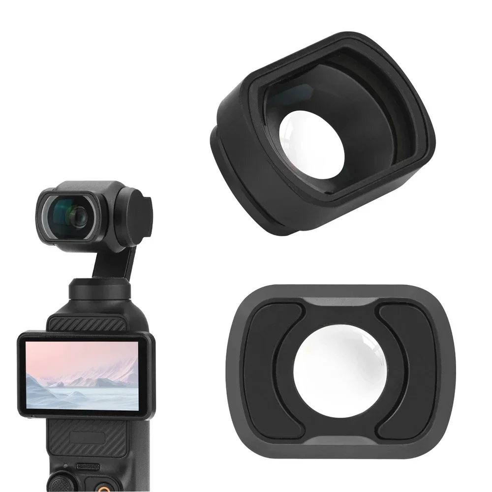 Magnetic Macro Lens for DJI Osmo Pocket 3/4, 25-40mm Focusing Distance Focal Length Suitable For Shooting Flowers And Insects