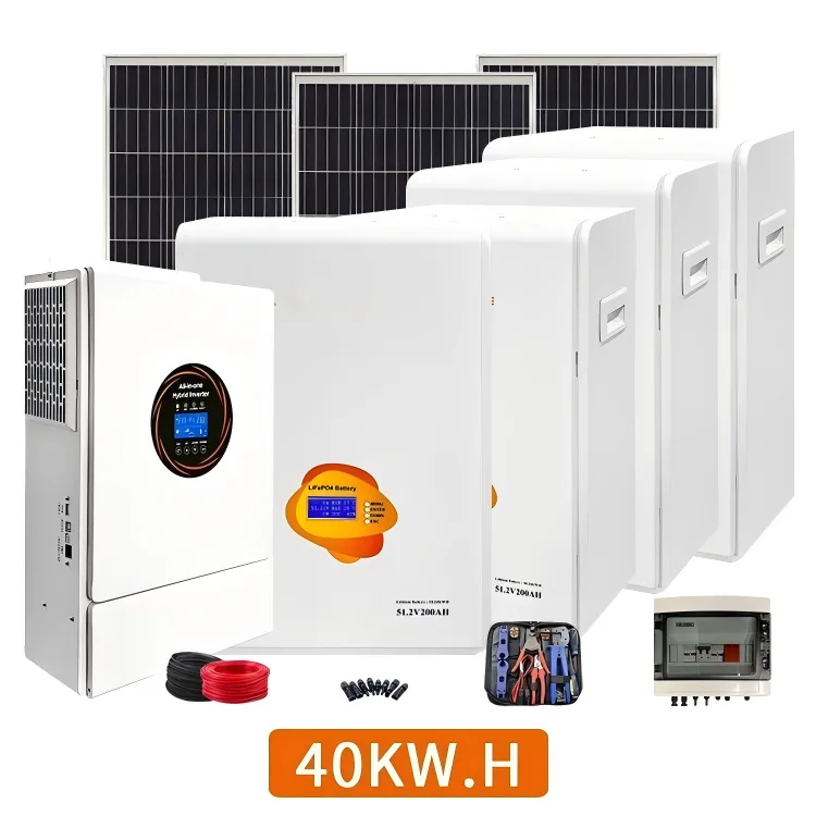 Household solar power generation system Solar panel Household energy storage battery inverter Energy storage integrated machine