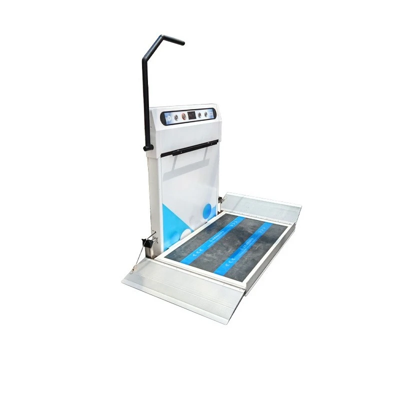 Corridor lift diagonal hanging barrier-free lifting platform, stair electric lifting platform