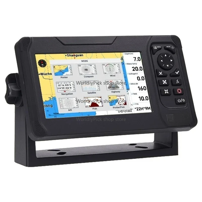 Lowrance Elite-5 DSI GPS Chart Plotter with Built-in DownScan  5-Inch LCD Touchscreen Fishing Finder with Built-in Sounder
