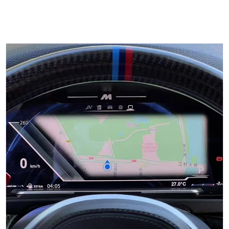 

DaoLuTong 12.3'' Screen LCD Dashboard Speedometer Digital Cluster 5 Series F10 F11 LCD Instrument Panel Carplay