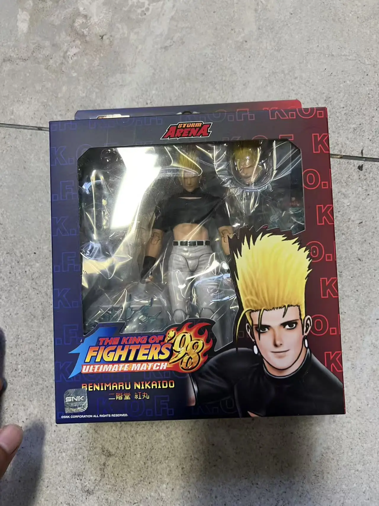 Storm Toys ST ARENA3 1/12 ARENA RYU BAKI HANMA Hanma Yujiro Sagat Ken Benimaru Nikaido Dan GORO DAIMON BENIMARU NIKAIDO HANAYAMA