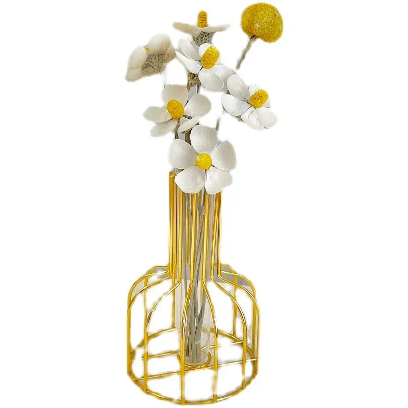 Florero nórdico Vintage para boda, jarrones hidropónicos para suelo De jardín y balcón, decoración Vintage para el hogar