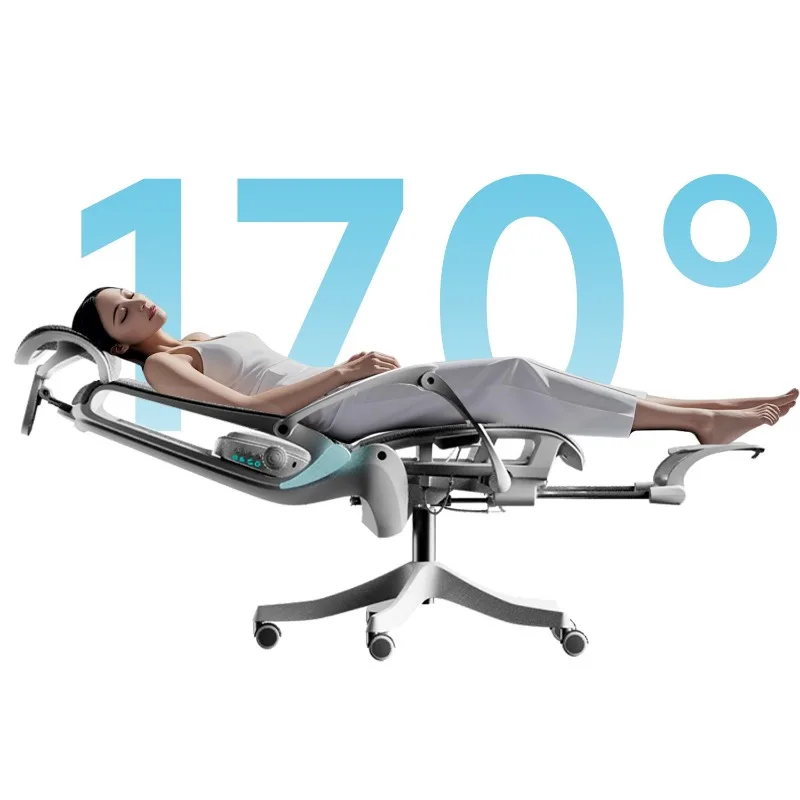 Smart massage lunch chair can lie flat boss chair office nap chair