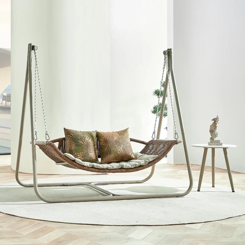 

Outdoor swing courtyard rocking chair outdoor balcony household Internet celebrity hammock hammock chair indoor double swing