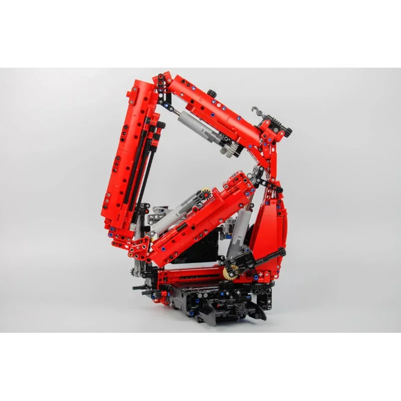 MOC-101513 Large Cargo Swing Arm Crane Building Blocks Model, 1261 PartsMOC Creative Boys' Kids Birthday Building Block Toy Gift