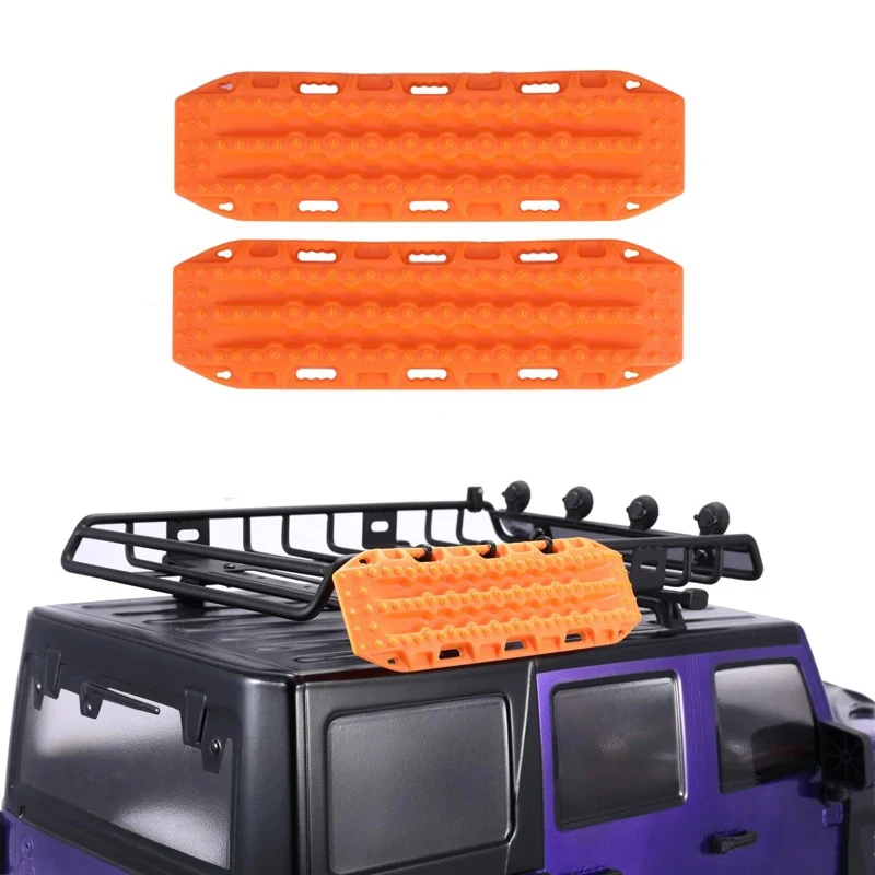 1/10 Anti-Skid Anti-Sand Escape Board Rescue Escaper Traction Tracks Mats For TRX4 TRX6 SCX10 Bronco Defender RC4WD Crawler Car