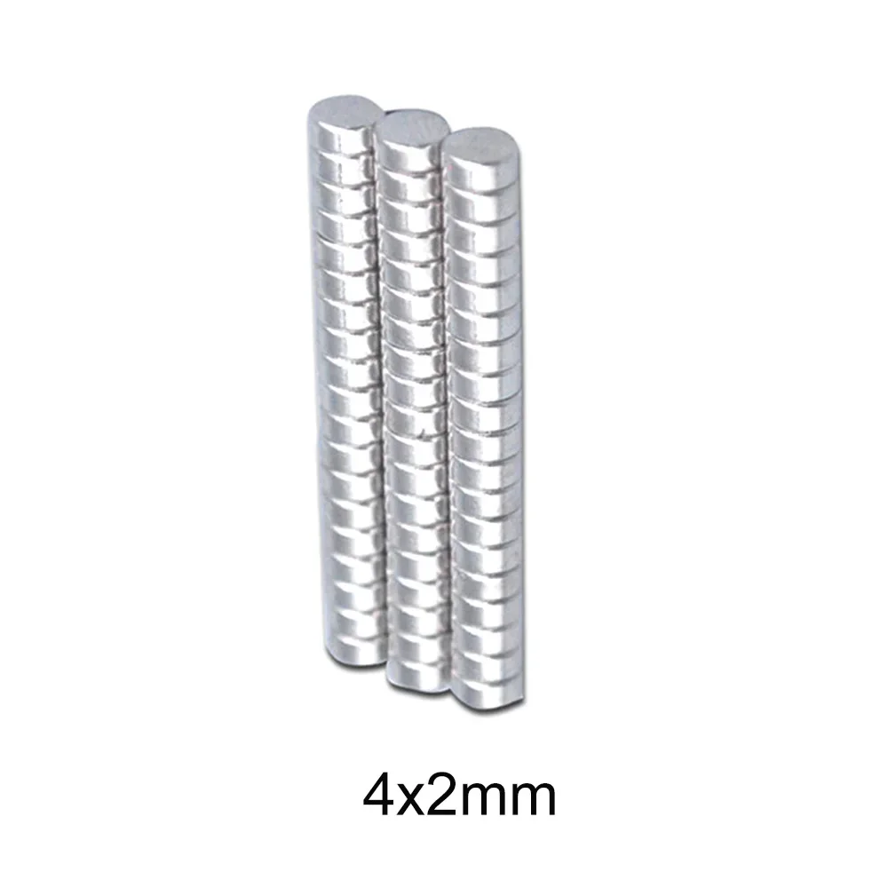 Image of 4x2 MM Kleine Runde Magnete 4mm*2mm für Kühlschränke, Büros DIY 4*2 MM