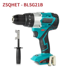 BLSG21B-destornillador eléctrico inalámbrico, taladro de carpintería para batería Makita de 18V, 2 velocidades, llave de mano, herramientas eléctricas de hielo