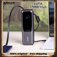 Sales Anker Zolo 165W Max Power Bank 25000mAh High Capacity Retractable Cables Fast Charge Mobile Phone MAC Laptop Power Bank
