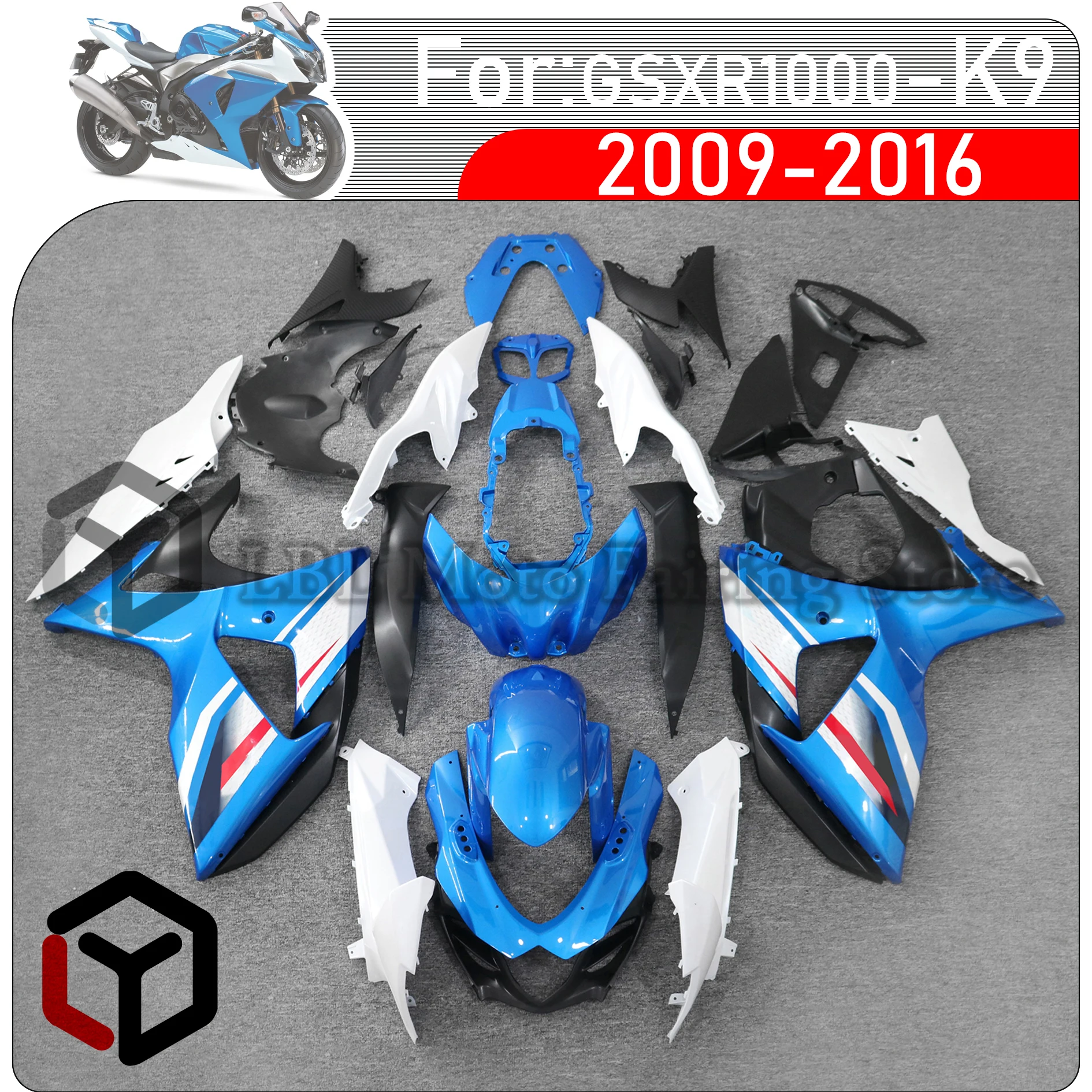 

Обтекатель для мотоцикла SUZUKI GSXR-1000 GSXR1000 K9 2009-2016, обтекатель для Мотоцикла SUZUKI GSXR 1000 K9 2009 - 2016