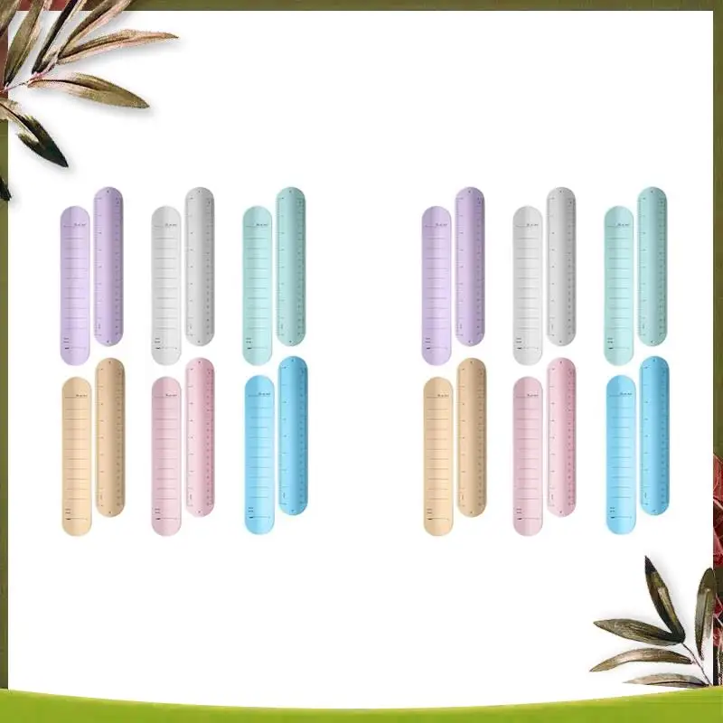 

New-24Pcs Silicone Reminder Bracelet Reusable Wearable Wrist Notepad Writable Waterproof Erasable Wristband For Nurses Memo