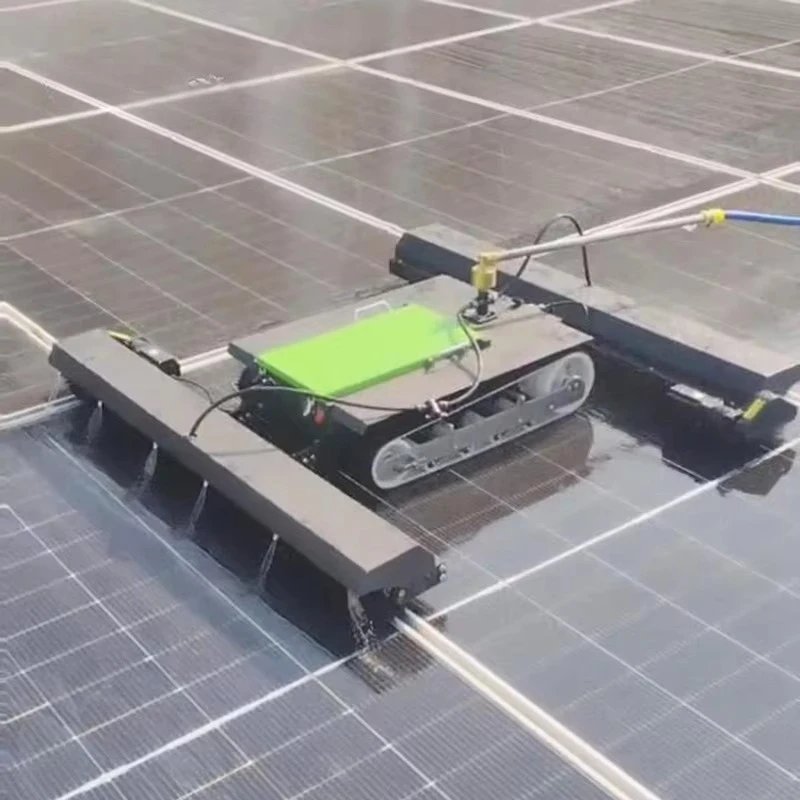 Solar Module Cleaning Robot Automatic PV Panel Cleaner for Rooftop Photovoltaic Systems and Solar Power Plants