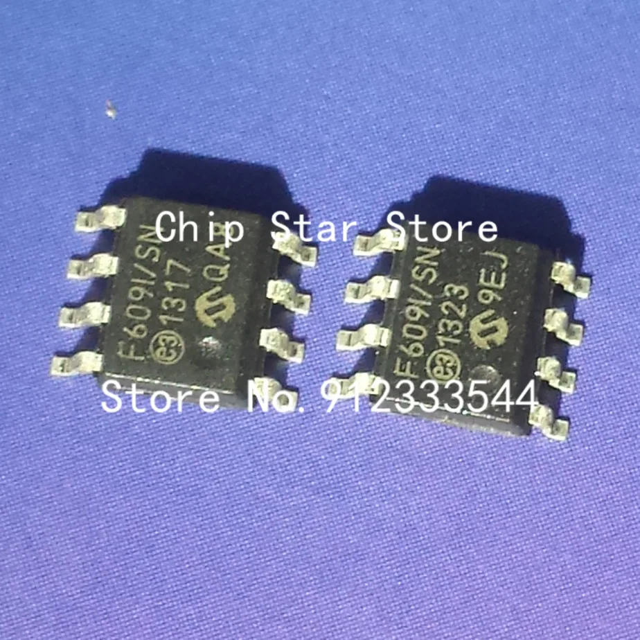 5-100 قطعة PIC12F609-I/SN PIC12F609T-I/SN PIC12F609 SOIC8 8 بت MCU فلاش متحكم 100% جديد وأصلي