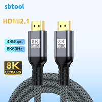 HDMI 2.1 Cable 8K 60Hz 4K 240Hz 48Gbps Ultra High Speed HDR for HD TV Laptop Projector PS4 PS5