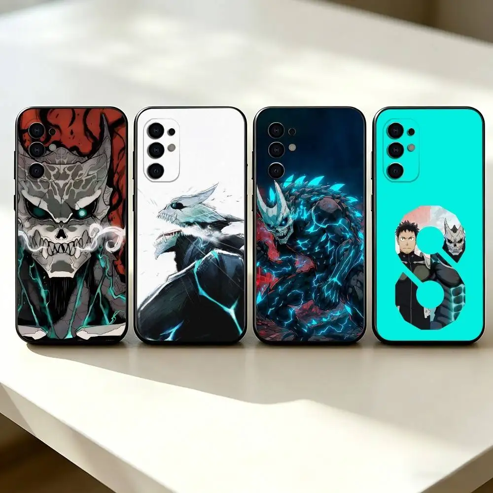 K-Kaiju No.8 K-Kafka Hibino Phone Case For Samsung S25,S24,S21,S22,S23,S30,Ultra,S20,Plus,Fe,Lite,Note,10,Black Cover