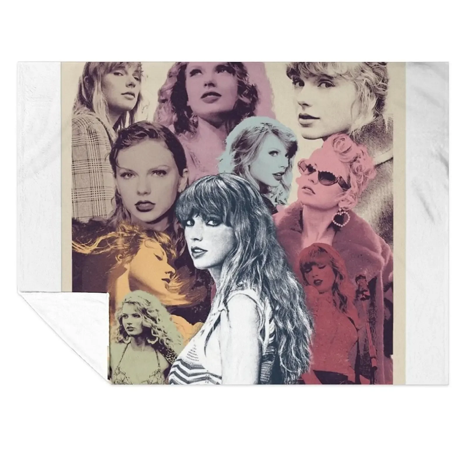 

beauty women Throw Blanket Soft Big Flannel Hairys Thins Blankets