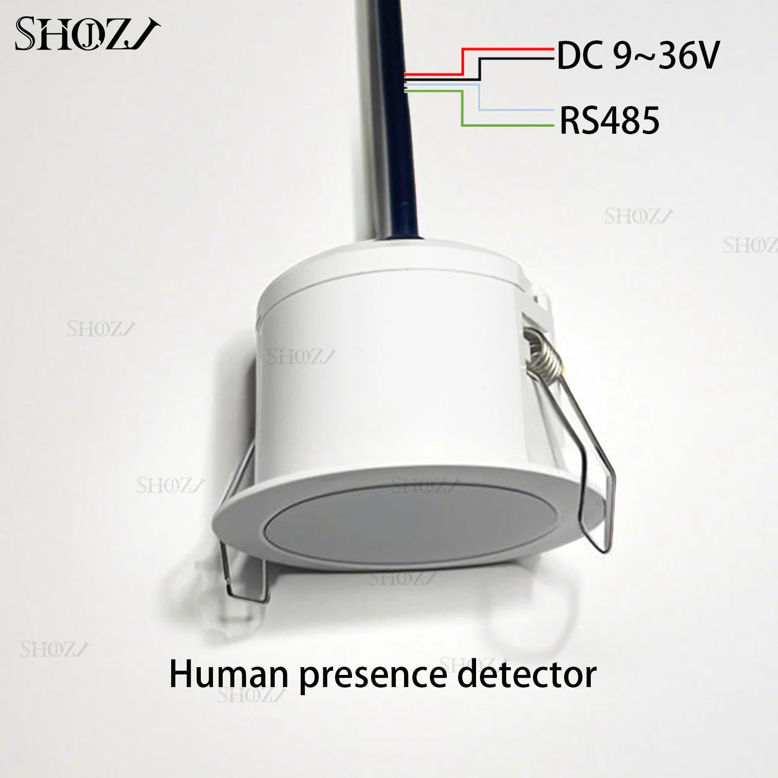RS485 MODBUS 5.8/24G Presence Motion Sensor, Human Presence Detector, Microwave Sensor, Life Being Sensor, Smart Home Control