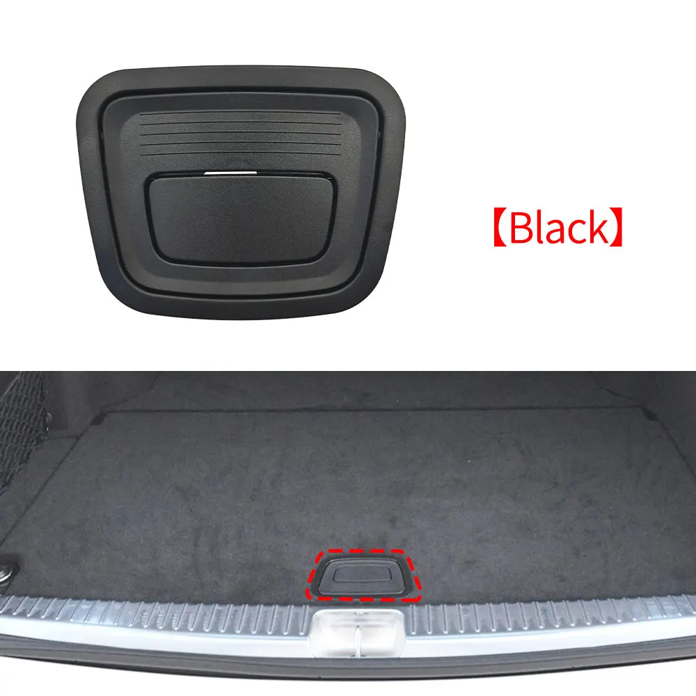 For Mercedes W156 W205 Car Trunk Tail Cover Bottom Plate Mat Floor Carpet Handle Spare Tire Cover Lock For Benz A B C GLA Class