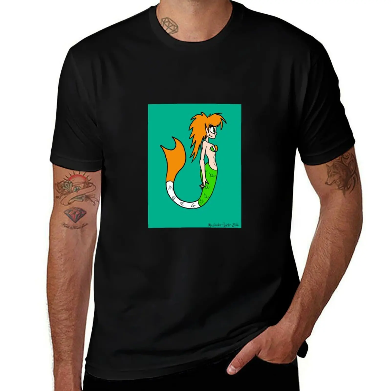 

Marchy the MerMarchMaid T-Shirt blacks oversizeds blanks mens t shirt graphic