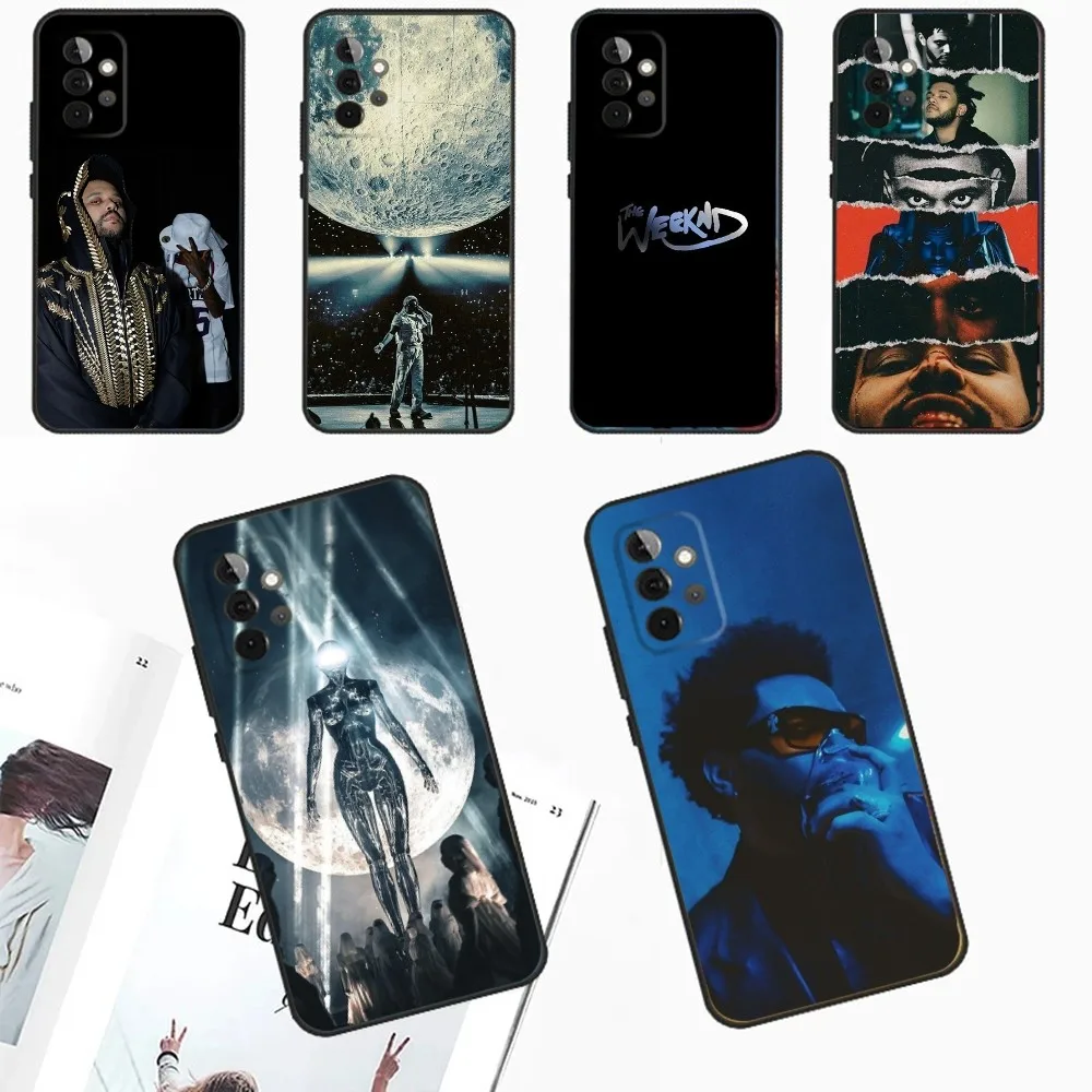 Rapper The W-Weeknd Phone Case For Samsung Galaxy A13,A21s,A22,A31,A32,A52,A53,A71,A80,A91 Soft Black Phone Cover