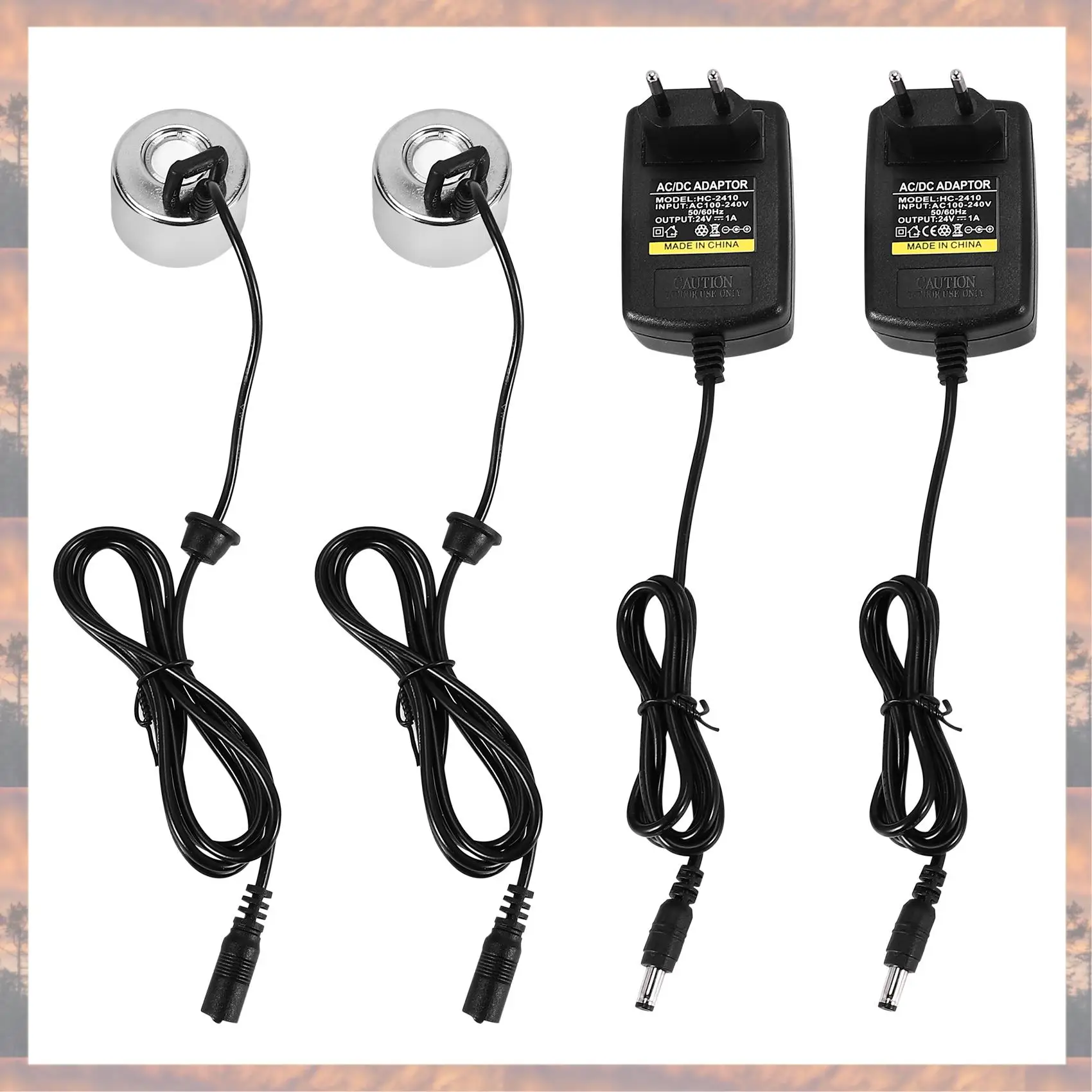 

2025 Trend 2Pcs 45Mm Humidifier Ultrasonic Mist Maker Industrial Incubator 24V Nebulizer Atomizer Head Fogger