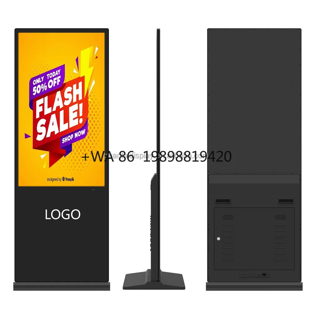 

Экраны с цифровой вывеской в метро, киоск для отключения экрана, отдельно стоящий светодиодный рекламный дисплей для розничного магазина