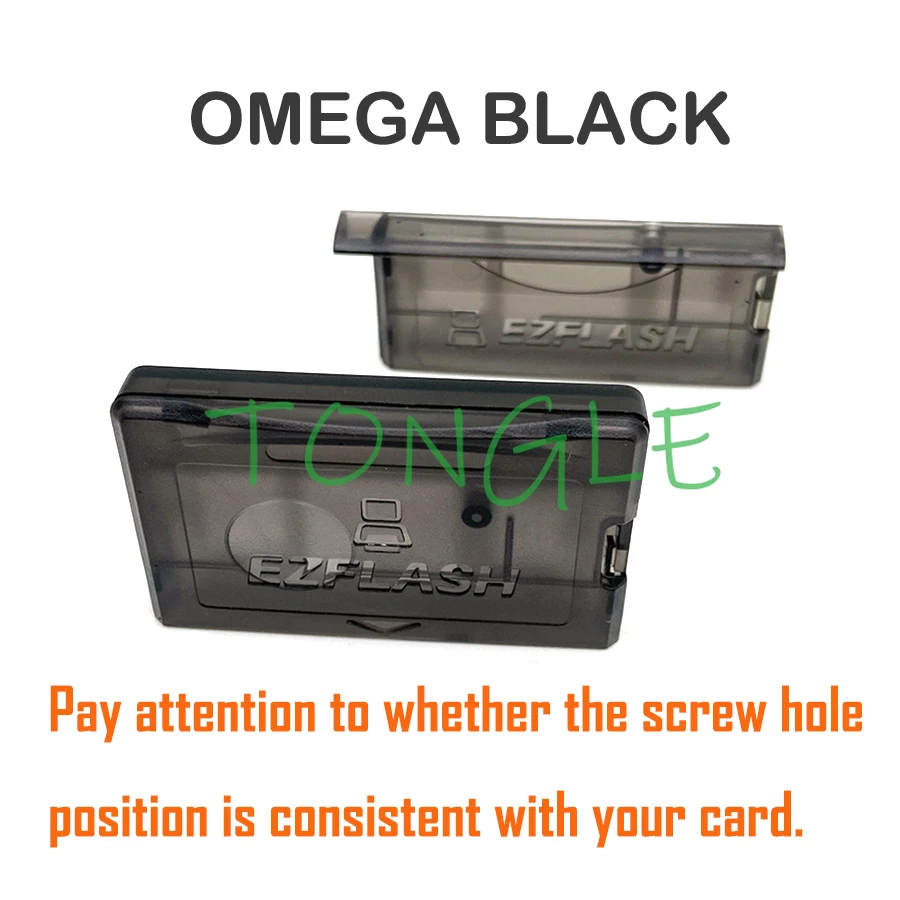 Plastic Shell Empty Case for EZ-FLASH, OMEGA, Junior, OMEGA Definitive Edition Card, Superior EZ Flash EZODE, Game Cartridge