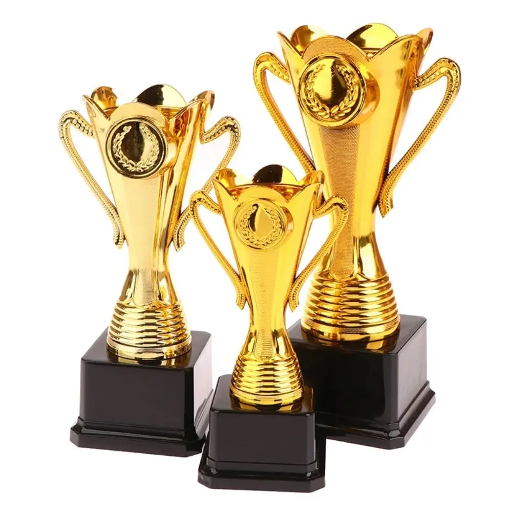 18/21/25cm Trophy Awards Plastic Model Children's Small Prize Cup School Rewarding Supply Competition Soccer Craft Souvenirs