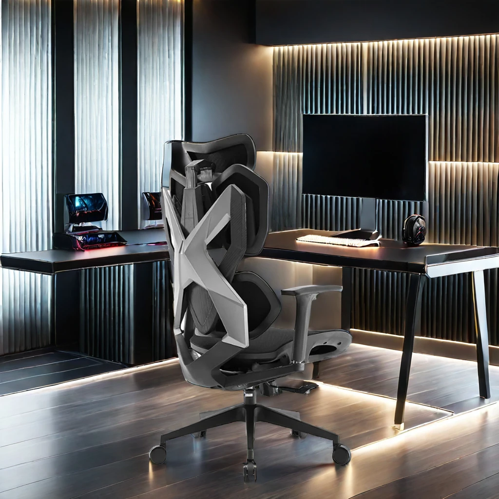 Wholesale Height Adjustable Gamer Esports Revolving Chair PC Computer Gaming Chair X5C with 3D linkage armrest