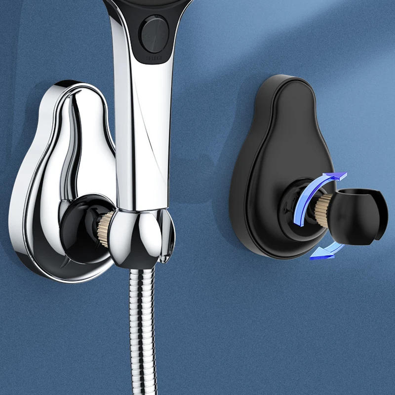 

1Pcs Universal Showerhead Holder Wall Mounted Punch Free Household Adjustable Shower Bracket Self Adhesive Bathroom Accessories