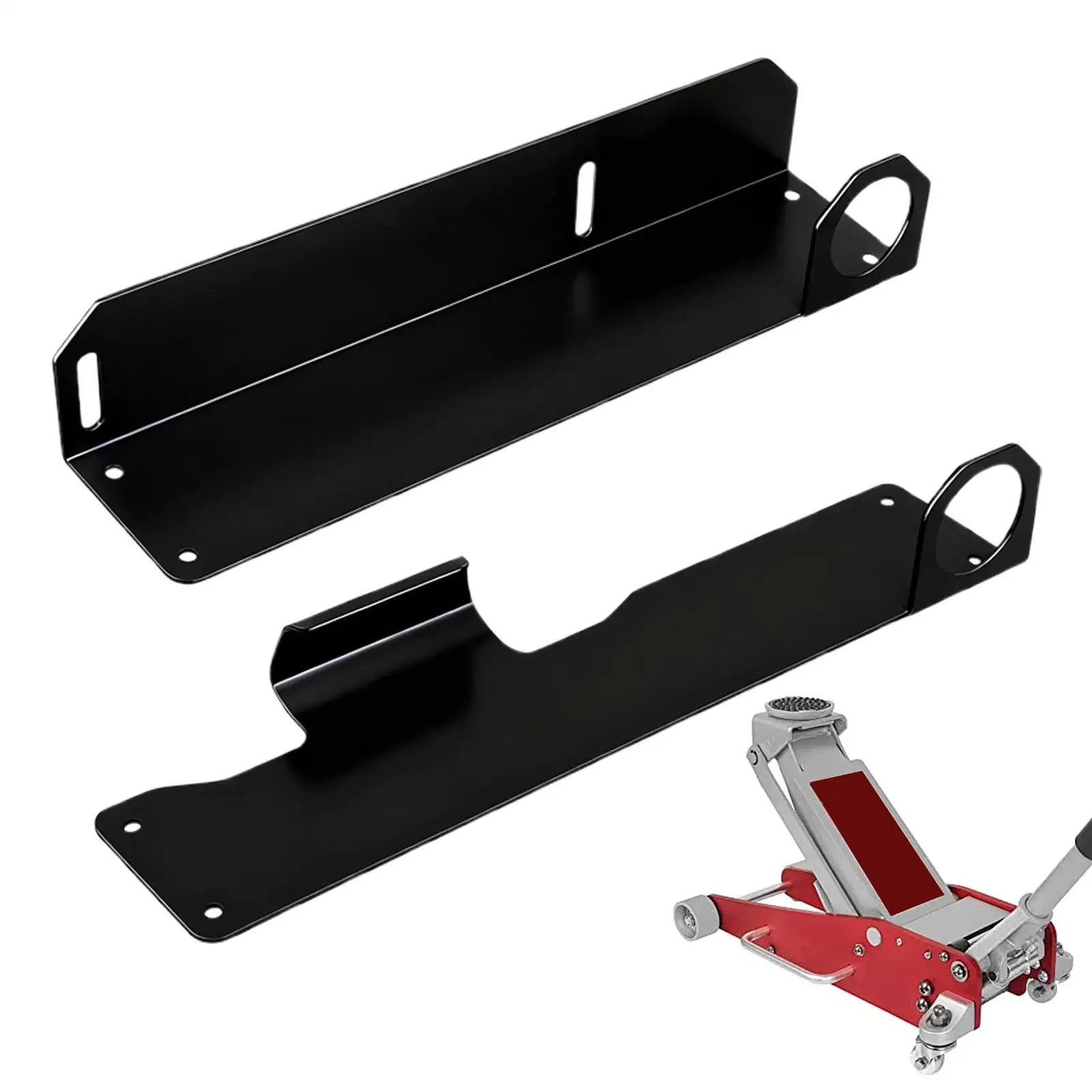 

Floor Jack Wall Mount Heavy Duty Metal Secure Tool Storage Organizer Wall Storage Rack Jack Stands For Shop Home Workshop Cement