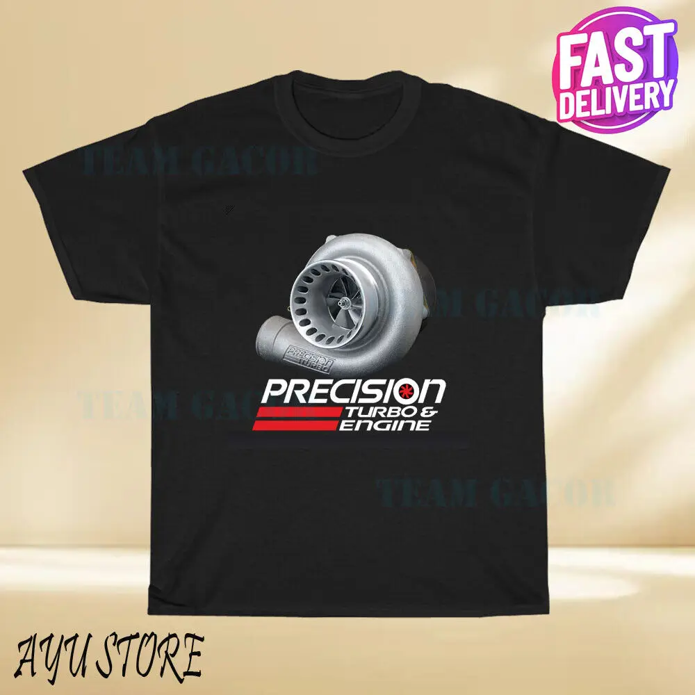 New Precision Turbo Engine Logo T-Shirt  Funny Size S to 5XL