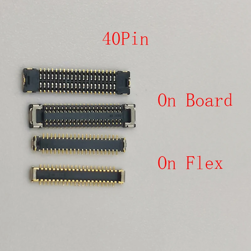 2-10pcs 40Pin USB Charging Port FPC Connector On Motherboard For Xiaomi Redmi 9 Note 9 Pro 4G/Note9 Note9s Charger Dock Plug