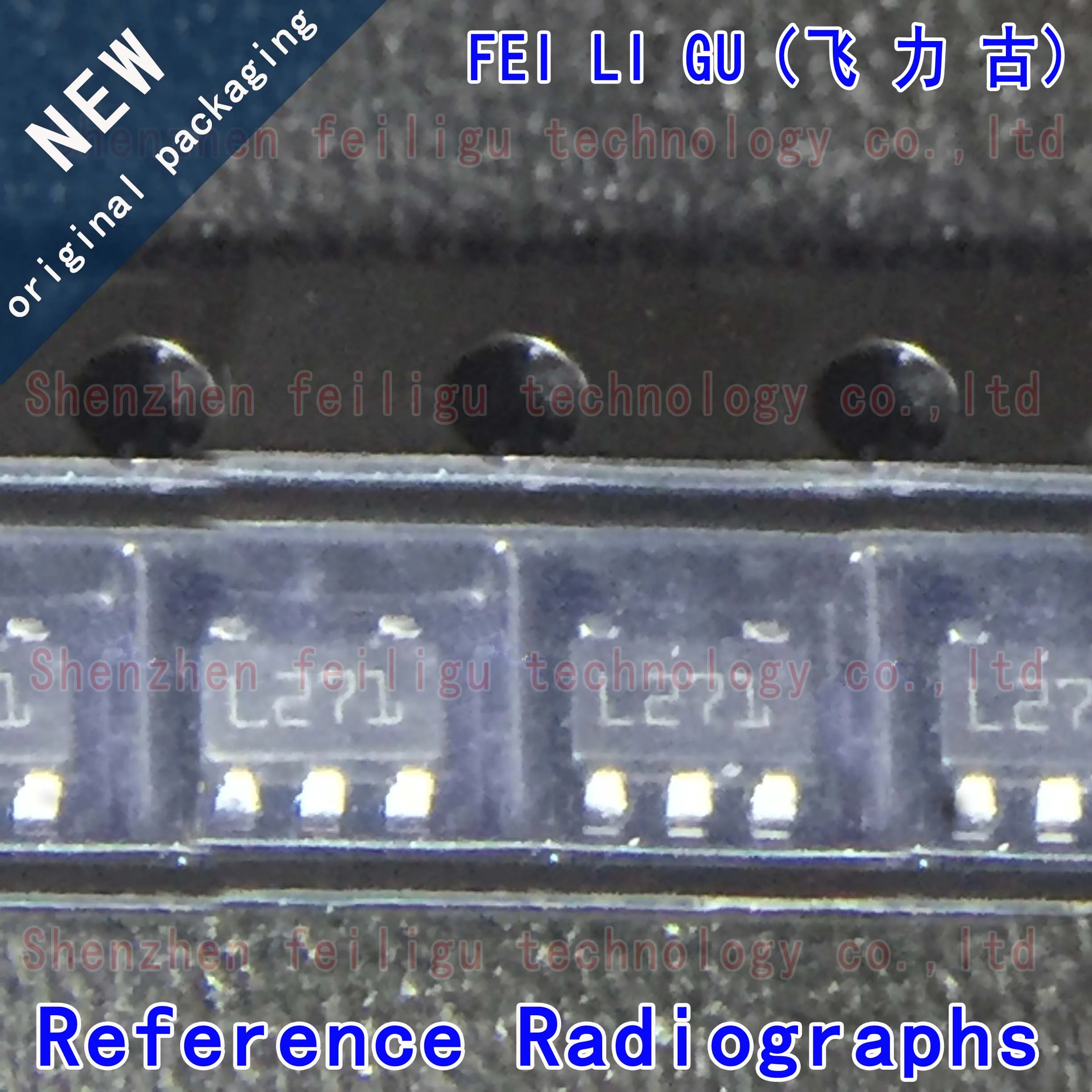 Pacote de serigrafia SOT23-5 Voltage Reference Chip, TS431AILT, TS431, L271, 100% novo, original, 5-50Pcs