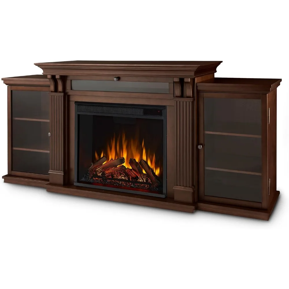 

67" Electric Fireplace TV Stand for TVs up to 65 inches, Entertainment Center with Adjustable Shelves and Storage, TV Stand