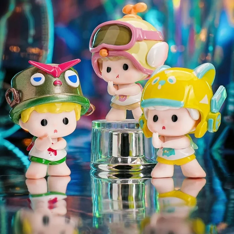 

Genuine Zozo Zuozuo Awesome Cuteness Zo Series Mini Blind Box Lovely Mecha Cute Particle Figurines Trendy Ornaments And Gifts