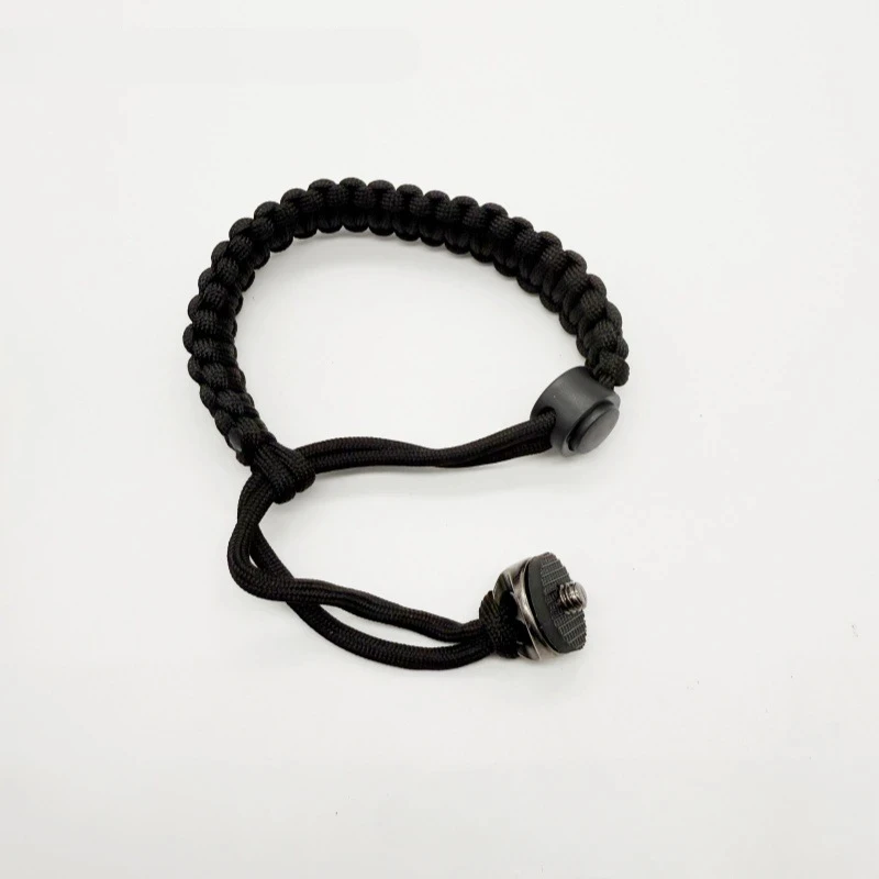 For Gopro Accessories Anti-Lost Weaving Wrist Strap + 1/4 Screw for GoPro 13 12 11 10 DJI OSMO Action 5 4 Insta360 X5 X4 X3