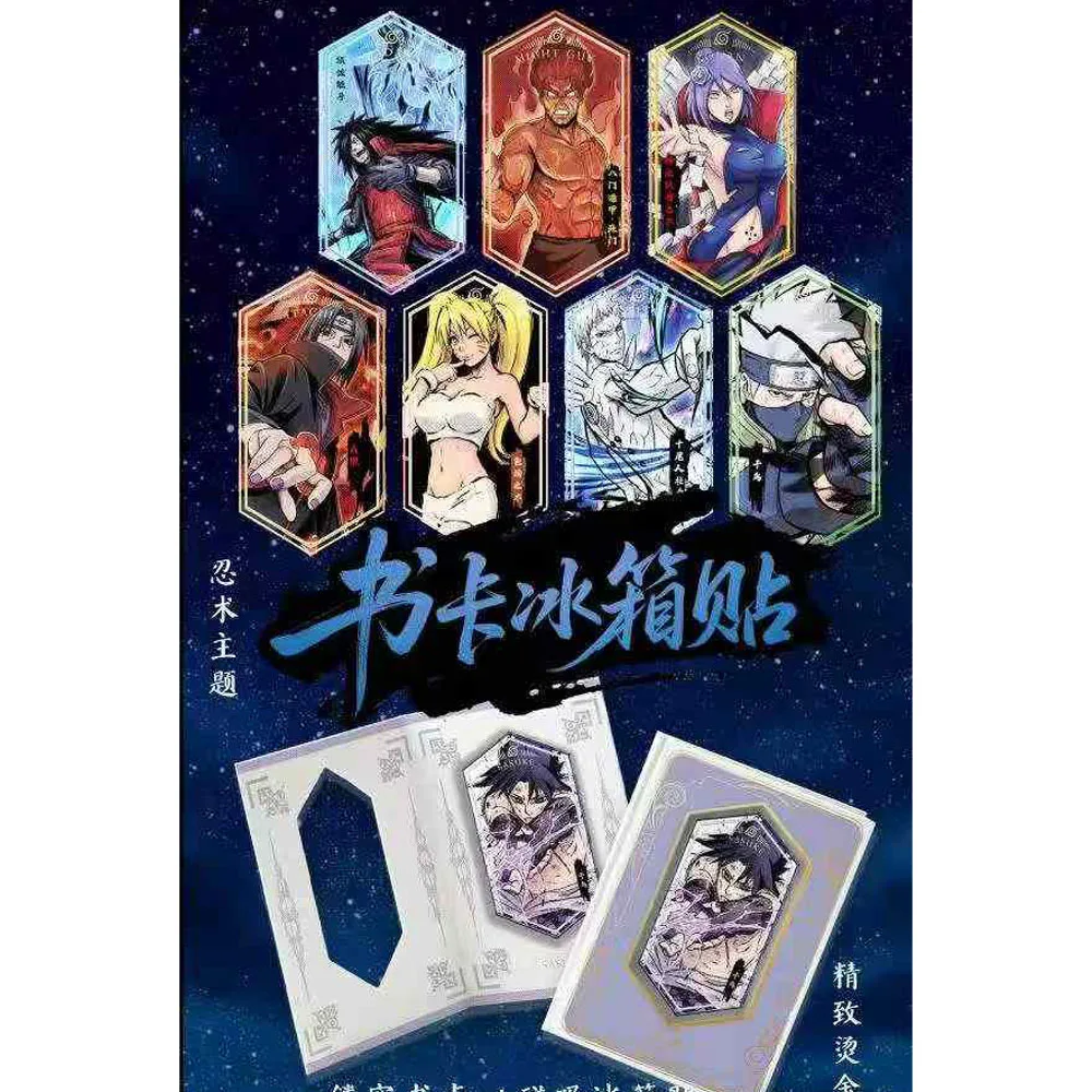 Wholesale 2026 New XingHuo Naruto Board Acrylic Color Paper Collection Board A6 Size Hinata New Year Gift