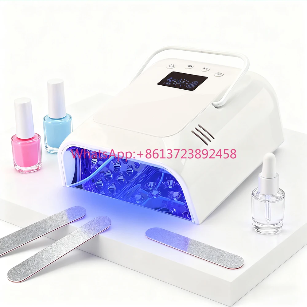

108W High Power Professional Cooling Fan UV LED Nail Lamp 2025 New Nail Dryer for Nail Manicure