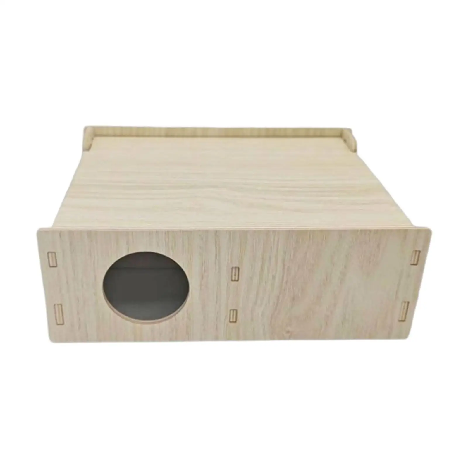 Holz Hamster Haus 4 Kammer Hamster Zubehör lustige Hamster Spielzeug Hamster