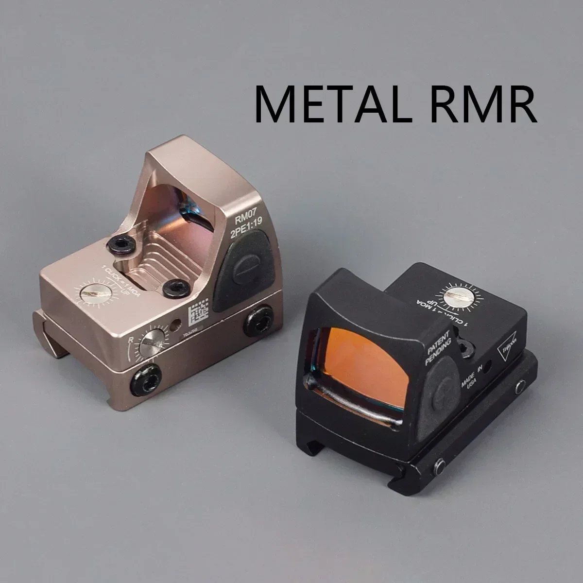 LAMBUL Trijicon RMR Red Dot Sight Scope RMR HD Nylon RMRCC Mini Red Dot Tactical Optics Riflescope Fit 20mm Rail RMT Rifle Sight