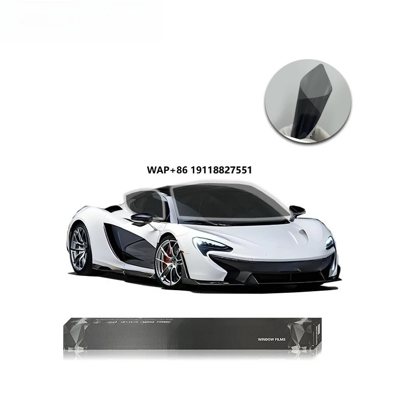 

2HD VLT40% Solar Metal Film Hight Heat Insulation Safety Explosion-proof Car Window Tint Film