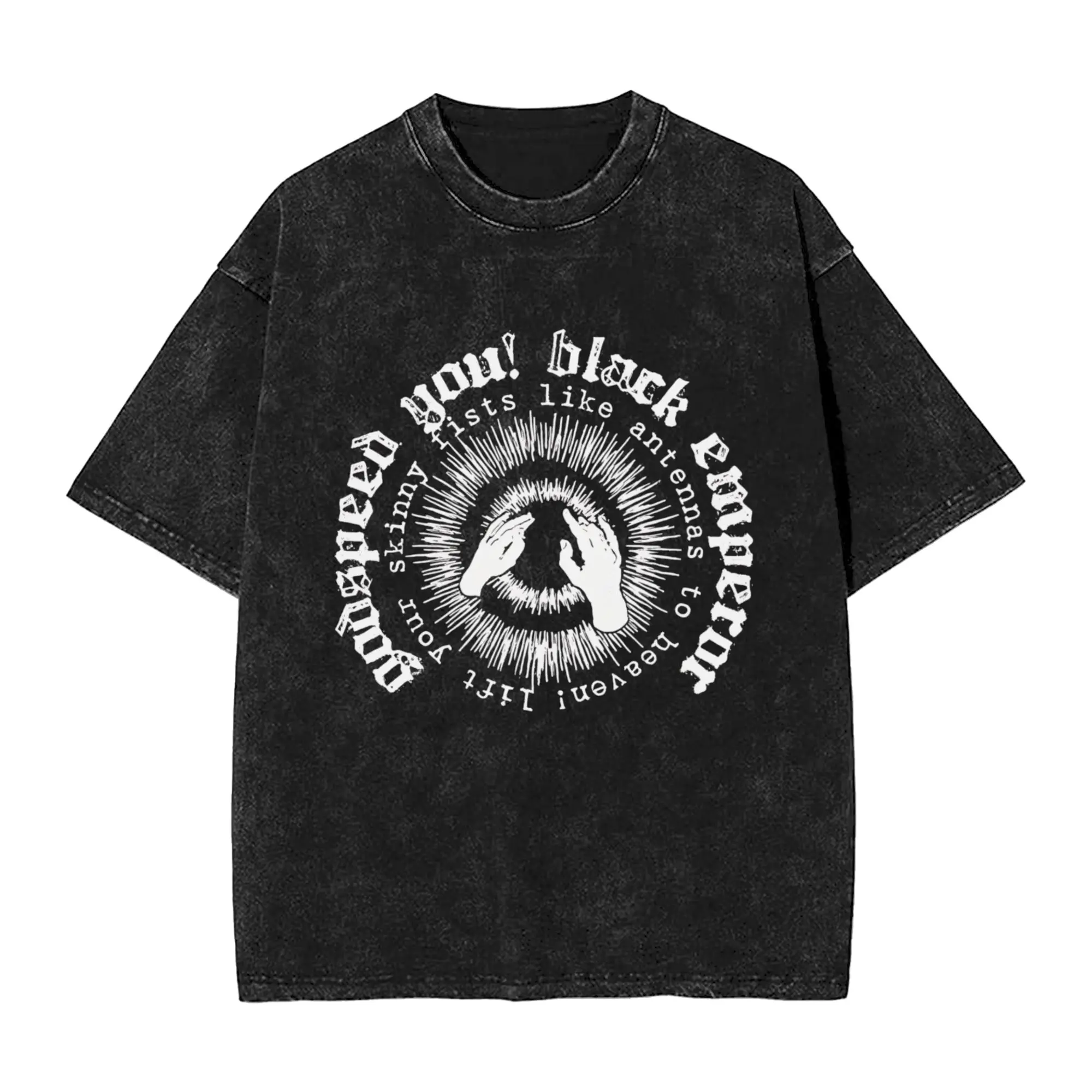 Godspeed You Black Emperor Band  T Shirt  Popular T-Shirts Short-Sleeved Vintage Tops Beach Casual Breathable Big Size Top Tees