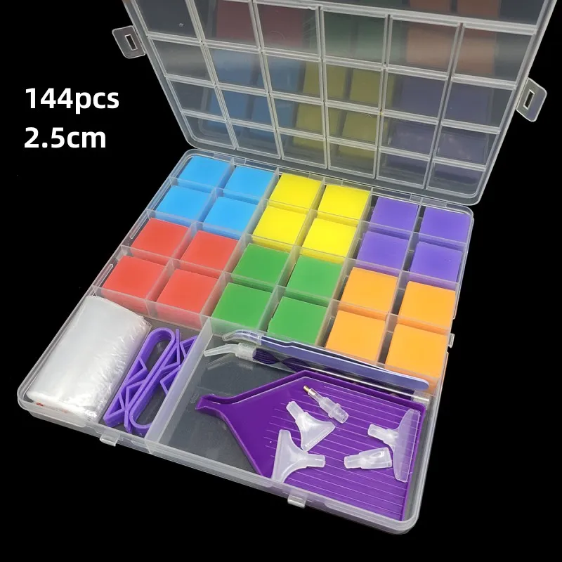 DIY Diamond Painting Pointing Drill Clay Multi-color Box Set - Glue for Drill Clay, Embroidery Needle Specialized for Cross-stit view 4