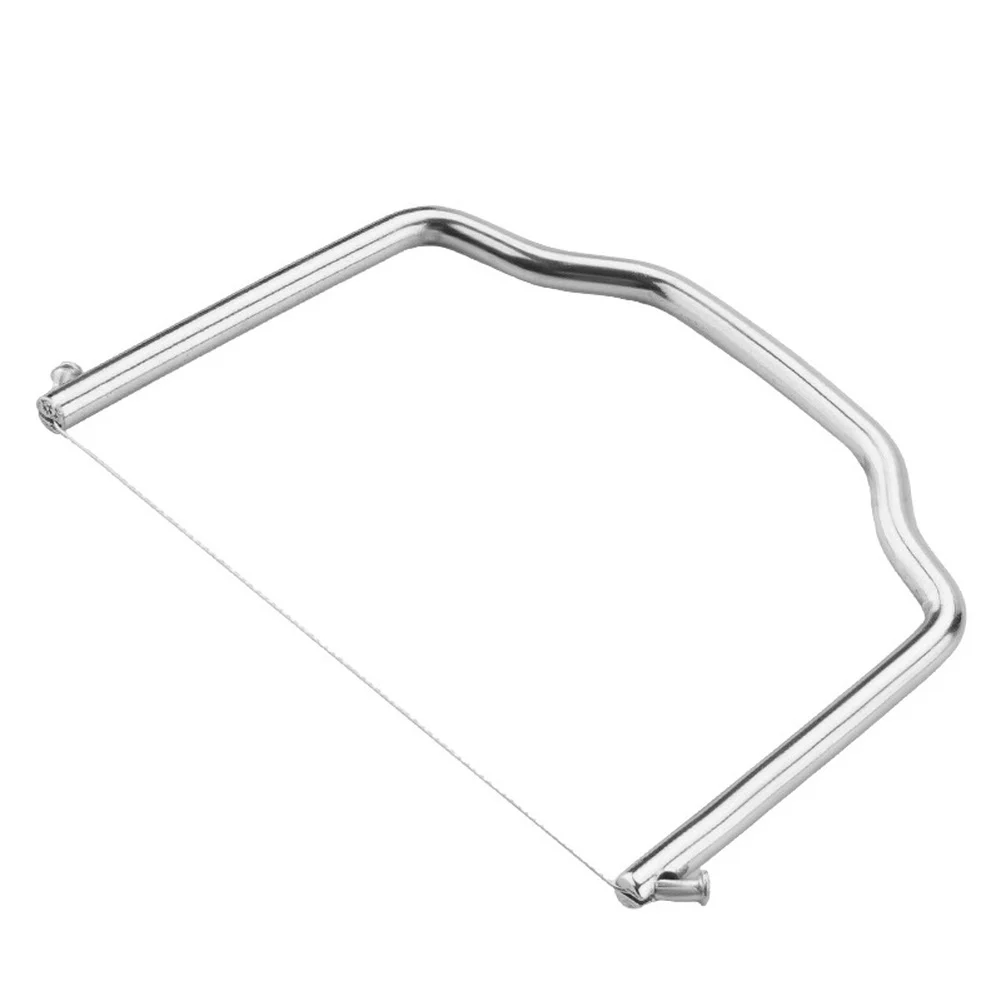 

Нож для нарезки авокадо и сыра, для вечеринок, с электролитическим покрытием, прямая проволока для резки, стабильная проволока для нарезки мягких продуктов