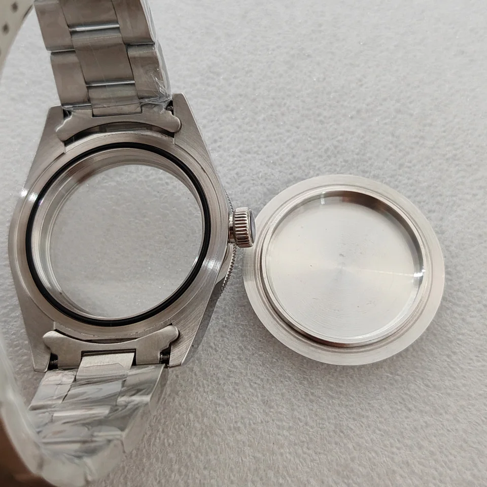Корпус часов 39 мм, женский корпус из нержавеющей стали 316, минеральное стекло для часов NH35/NH36, аксессуары для модификации часов