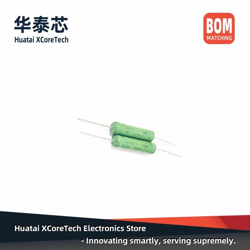 5PCS RX21 10W Wirewound Resistors ±5% 1Ω 1.2Ω 1.5Ω 1.6Ω 1.8Ω 2Ω 2.2Ω 2.4Ω 2.5Ω 2.7Ω 3Ω 3.3Ω 3.6Ω 3.9Ω 4Ω Non-flammable coating