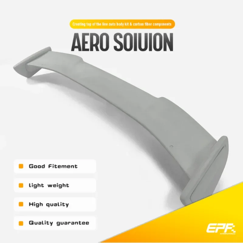 Alerón trasero de fibra de vidrio para coche, accesorio para Toyota 08-15 Alphard Vellfire 20 Series AH20 FRP, estilo TMK