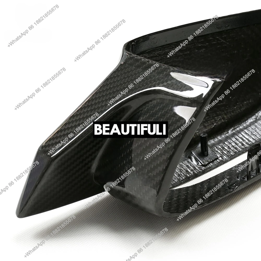 G20 Upgrade to G80 M3 Look Dry Carbon Fiber Car Rear View Mirror Cover for 3 SER G20 G28 Mirror Cap Replacement Style 6